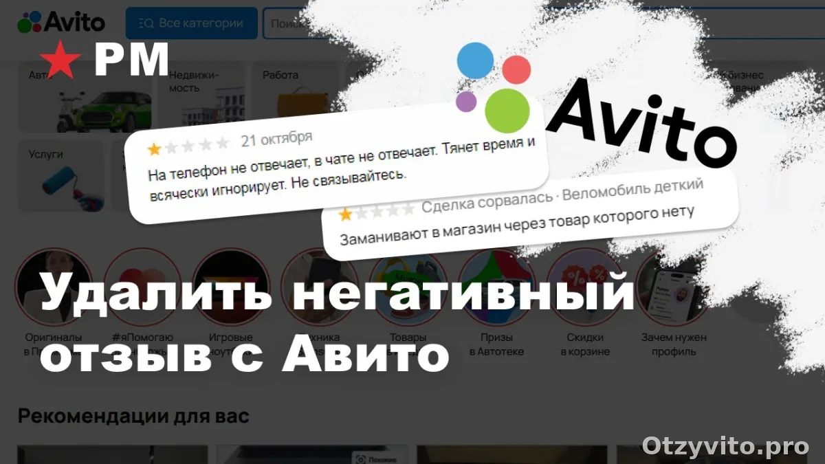 Авито не удалило негативный отзыв без сделки: история продавца камеры с vc.ru